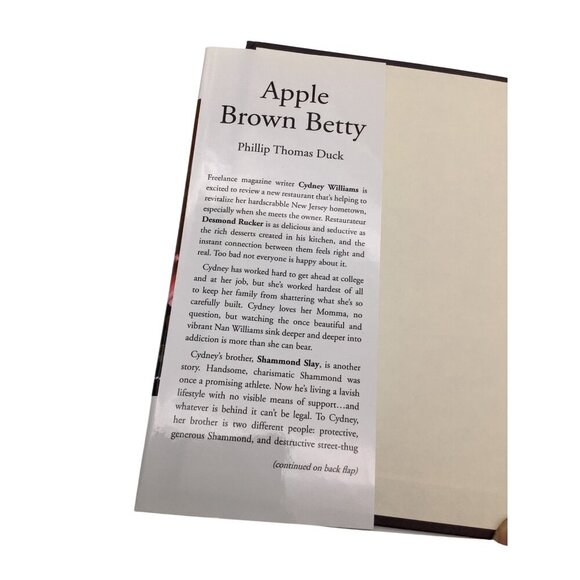 Apple Brown Betty By Phillip Thomas Duck Hardcover Novel 2007 - Picture 5 of 13